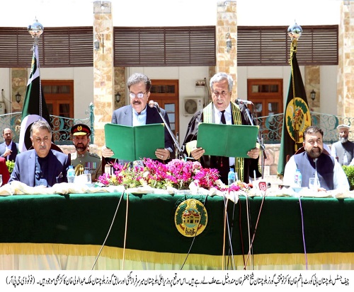 Governor Balochistan , Shaik Jaffar Khan Mandokhail,Balochistan ,Quetta